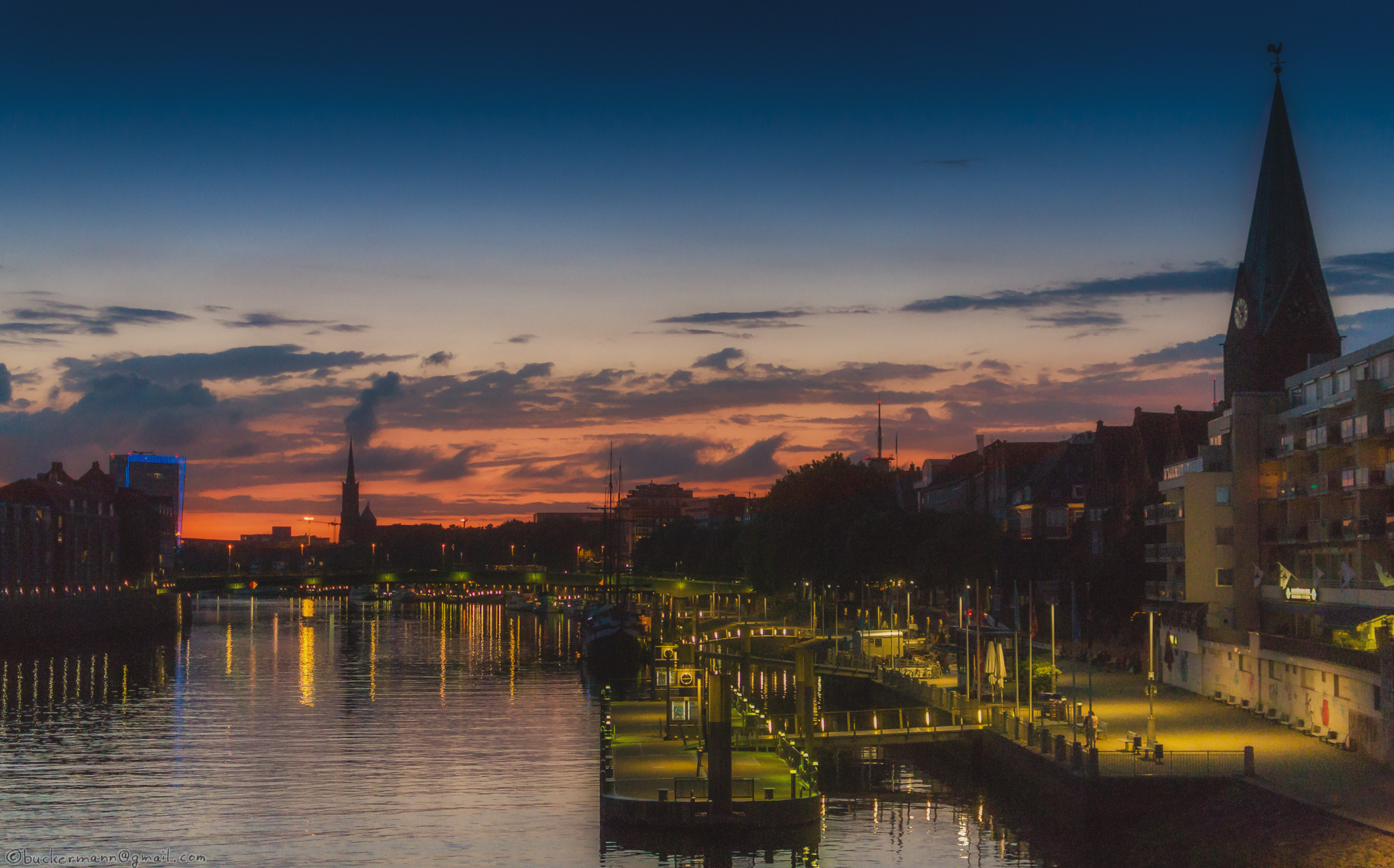 Bremen, Germany. One evening sometime last winter..jpg