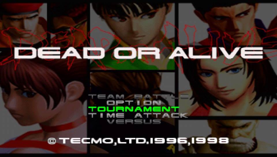 Dead or Alive - PS1 Game