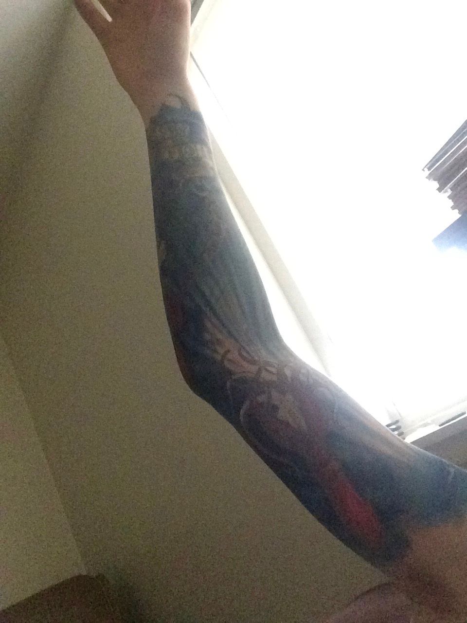 Arm inside | @iamredbar sleeve tattoo