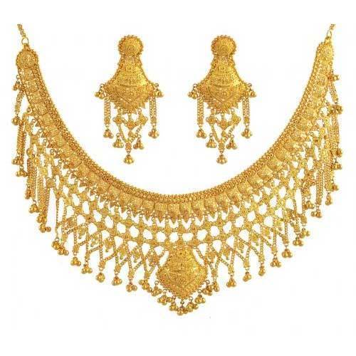 Indian Wedding Gold Necklace Jewellery 