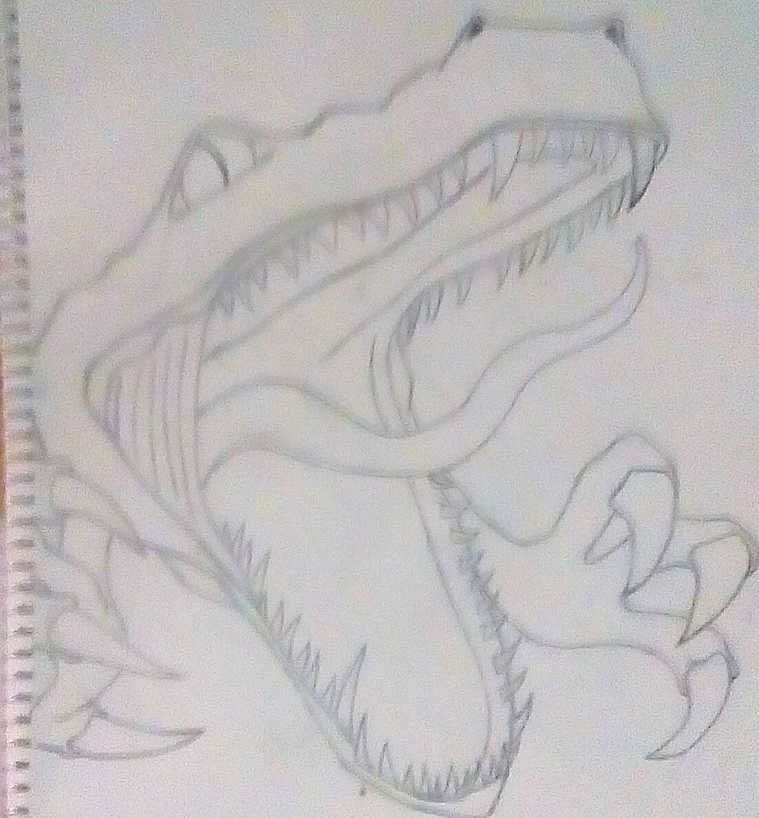 Indoraptor Drawing | Jurassic Park Amino
