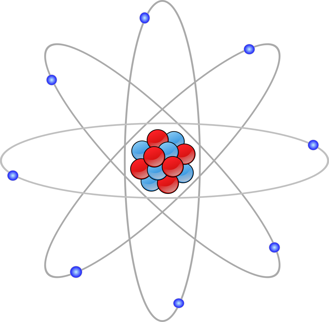 Картинка атома с электронами