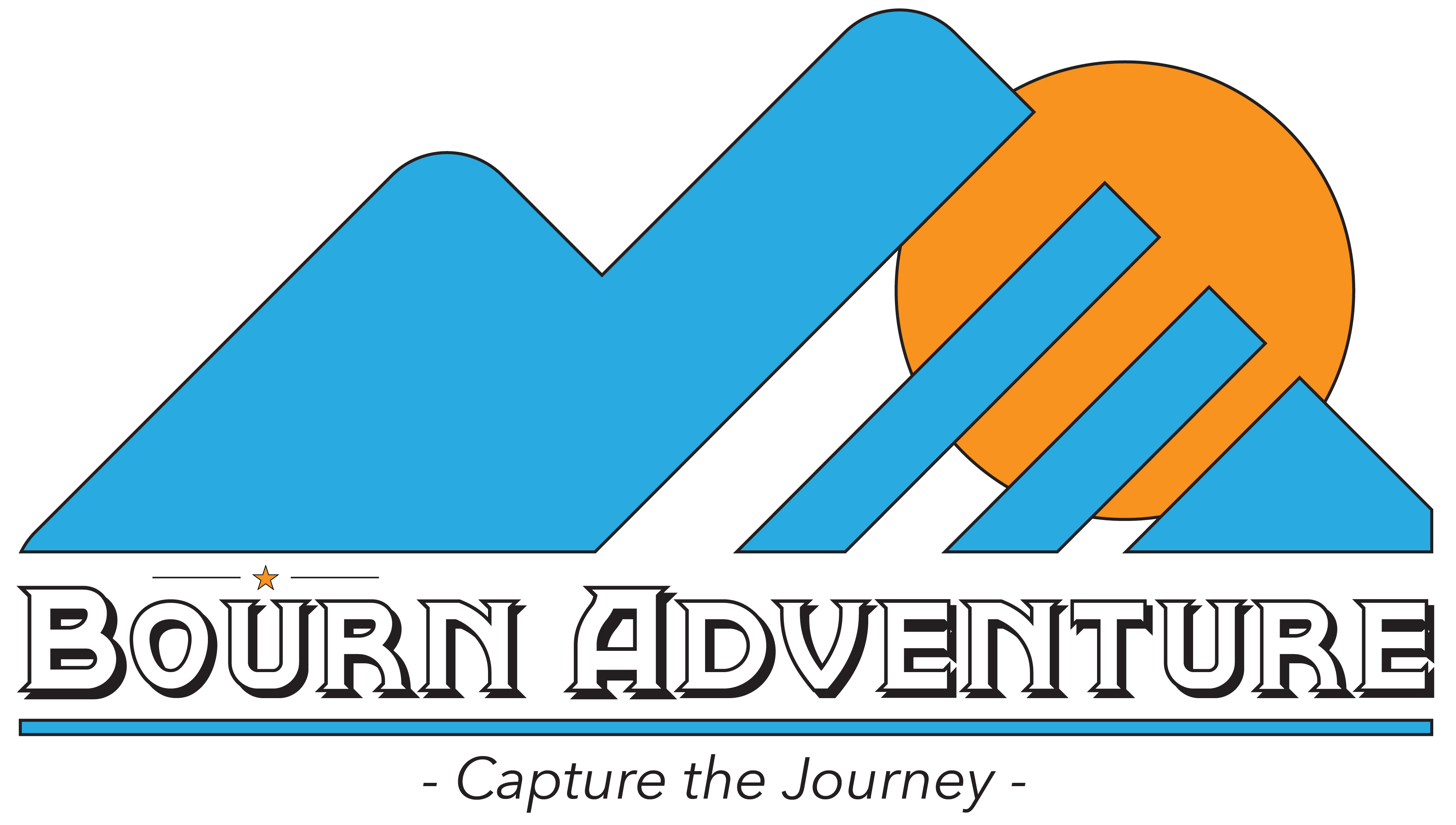 Bourn Adventure logo mountain sun top.png