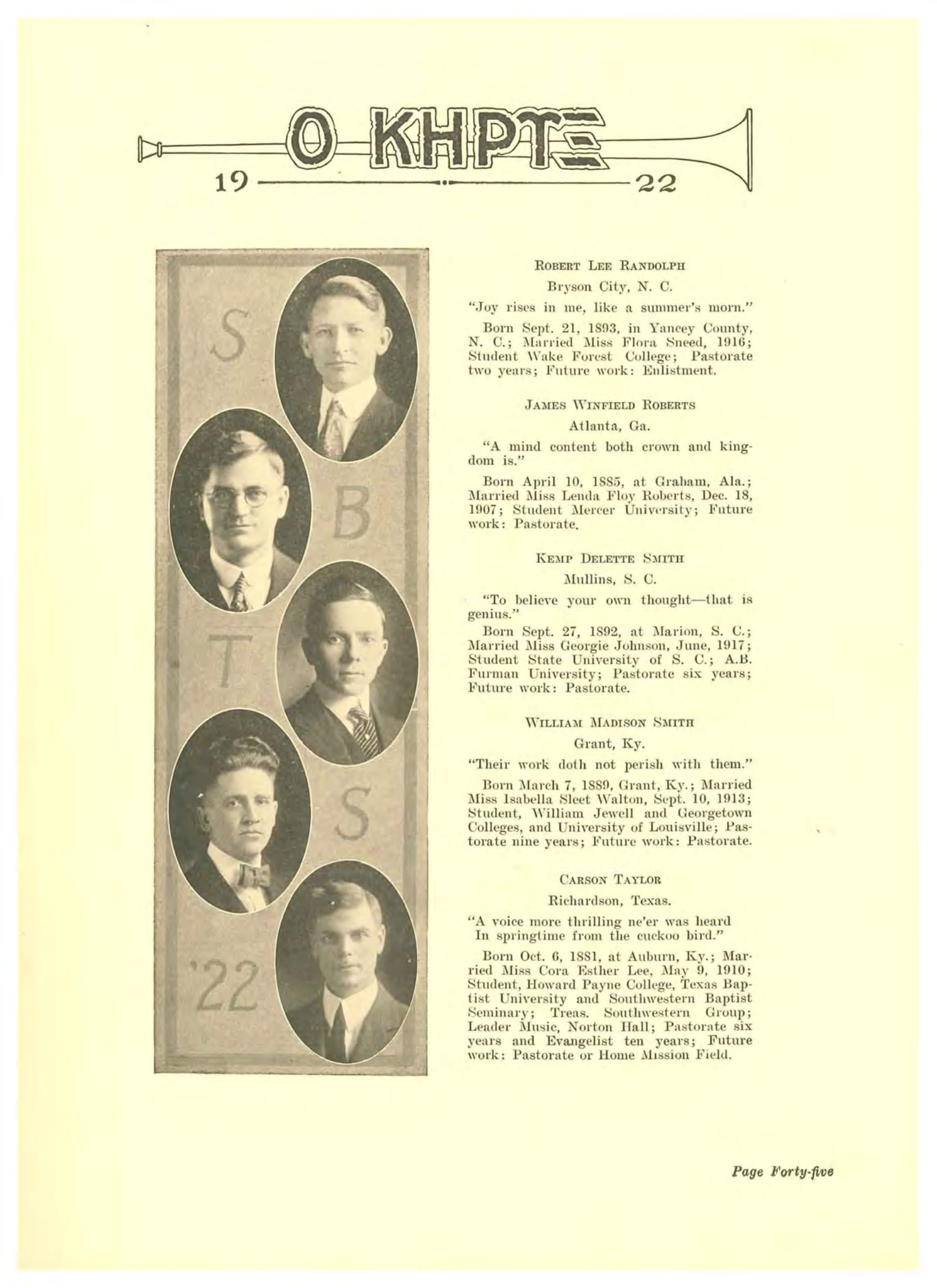 Southern Seminary annual (O Kerux) 1922-051.jpg
