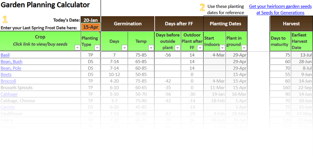 free online garden planner