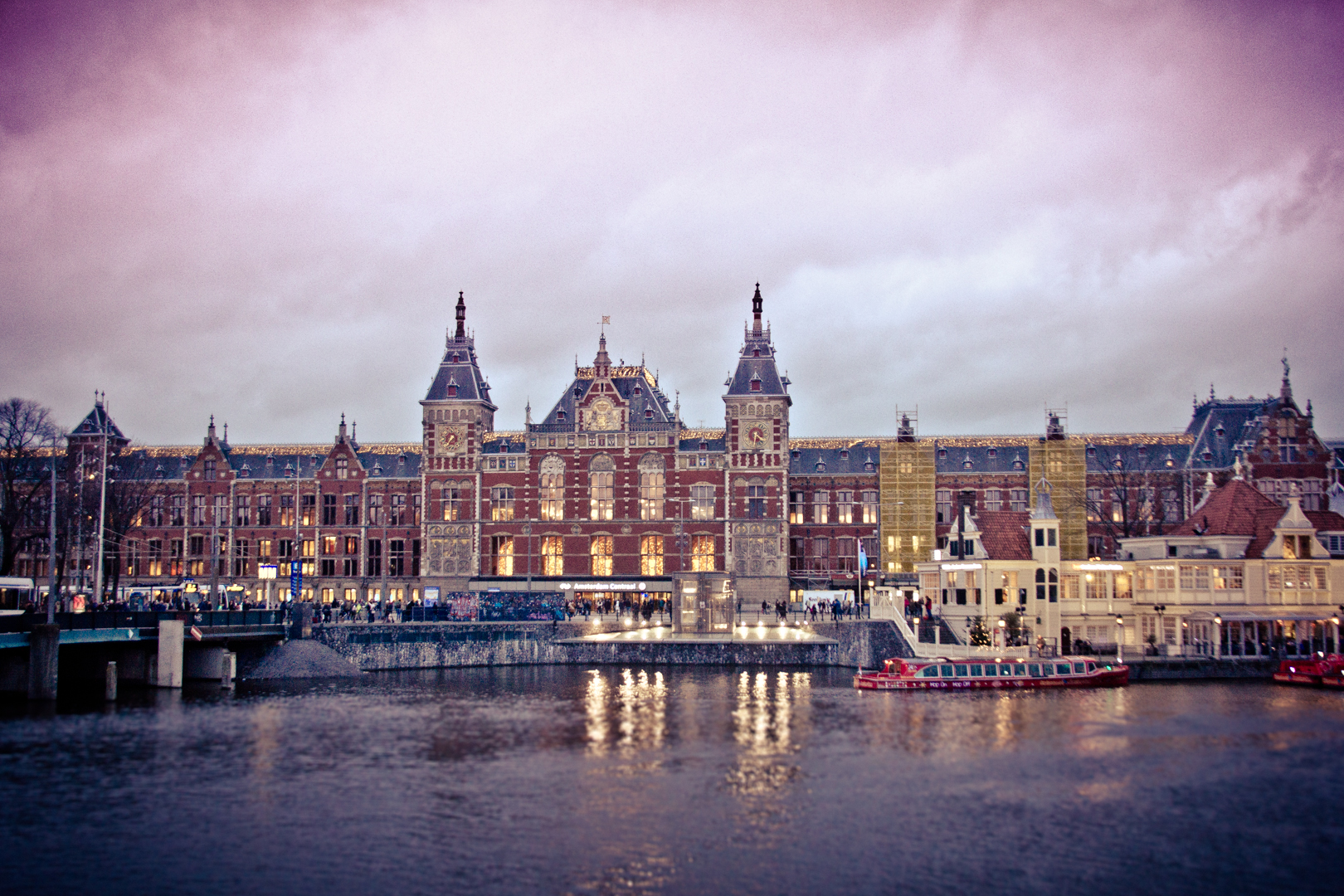 Amsterdam Central Train Station