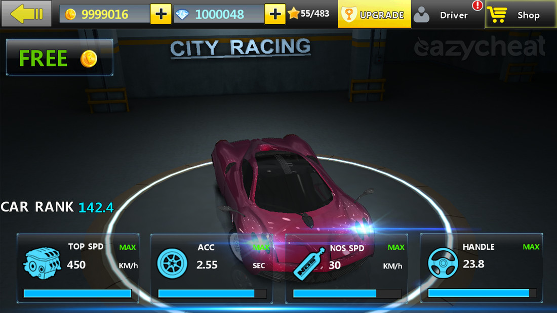 city racing 3d unlimited diamond apk