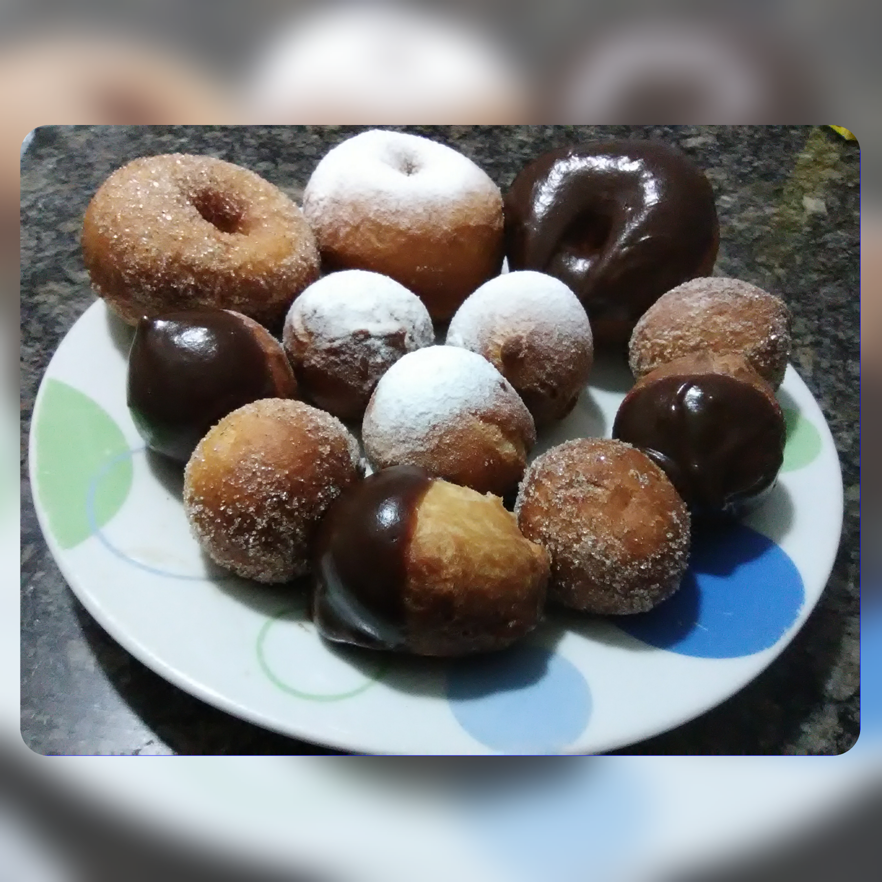 COCINANDO CON EL BLOG DE ECXIQUIA / DONAS Y BOLITAS RELLENAS CON CHOCOLATE  — Steemit