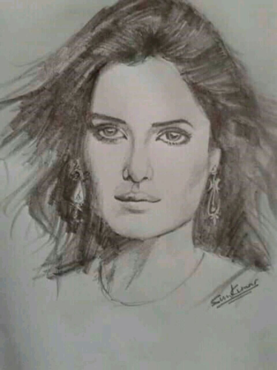 Bollywood - Indian Actress Pencil Portrait by amolmhetreart on DeviantArt