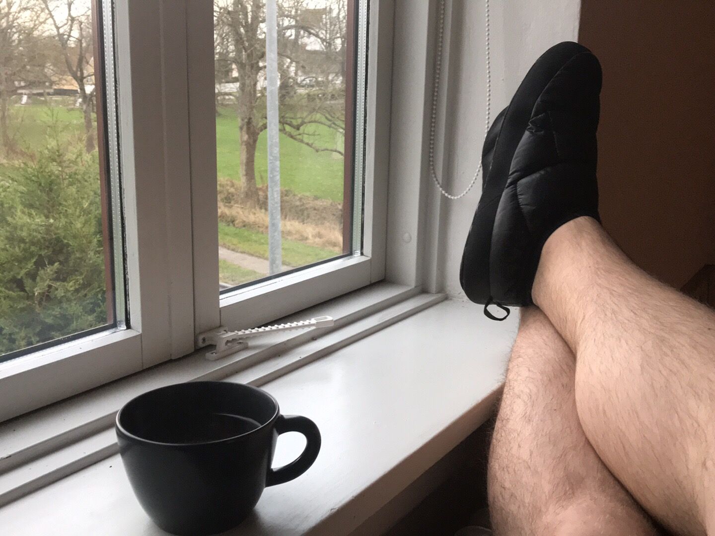Kicking back
