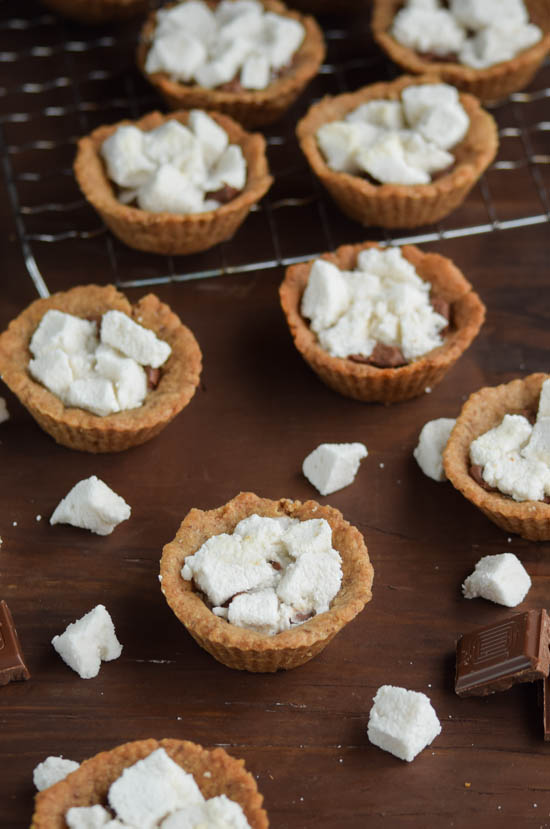 Soft Baked S'mores Filled Cookie Cups (12).jpg