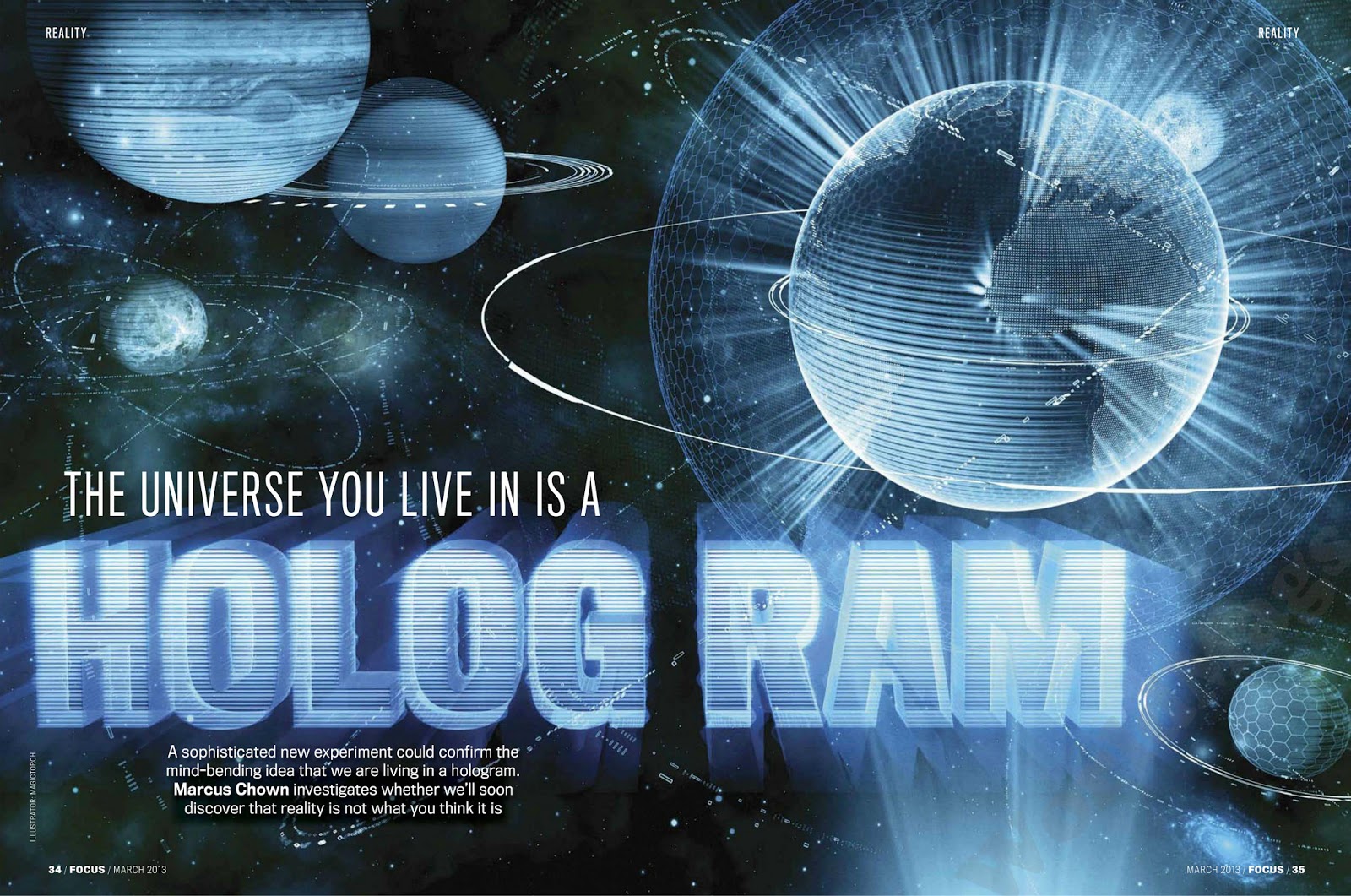 Holographic reality Holographic reality
