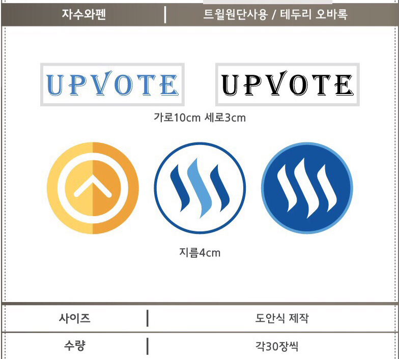 와펜의 시안 확정&가격 고민 -뻘글