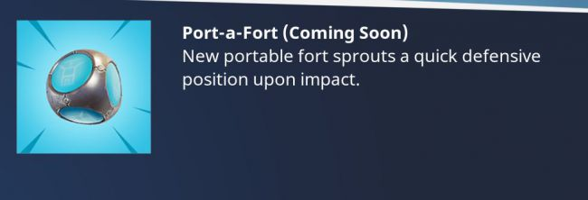 portable fort sprouting grenades are coming to fortnite - fort portable fortnite