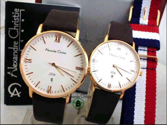 Alexandre christie clearance watch couple