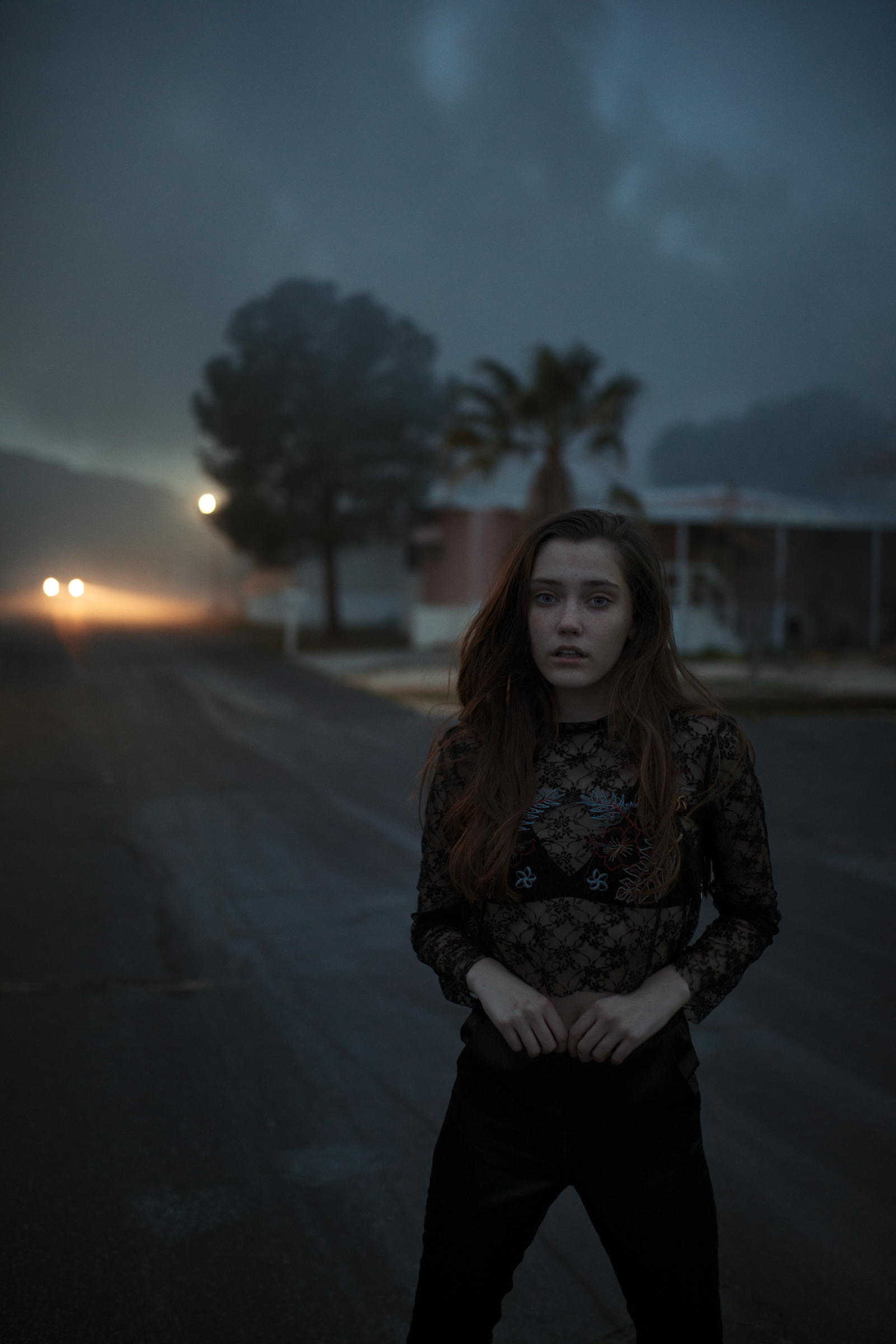 Chloe Bechtol in Joshua Tree California Photography by Amos Haley dramatic trailer fire.jpg