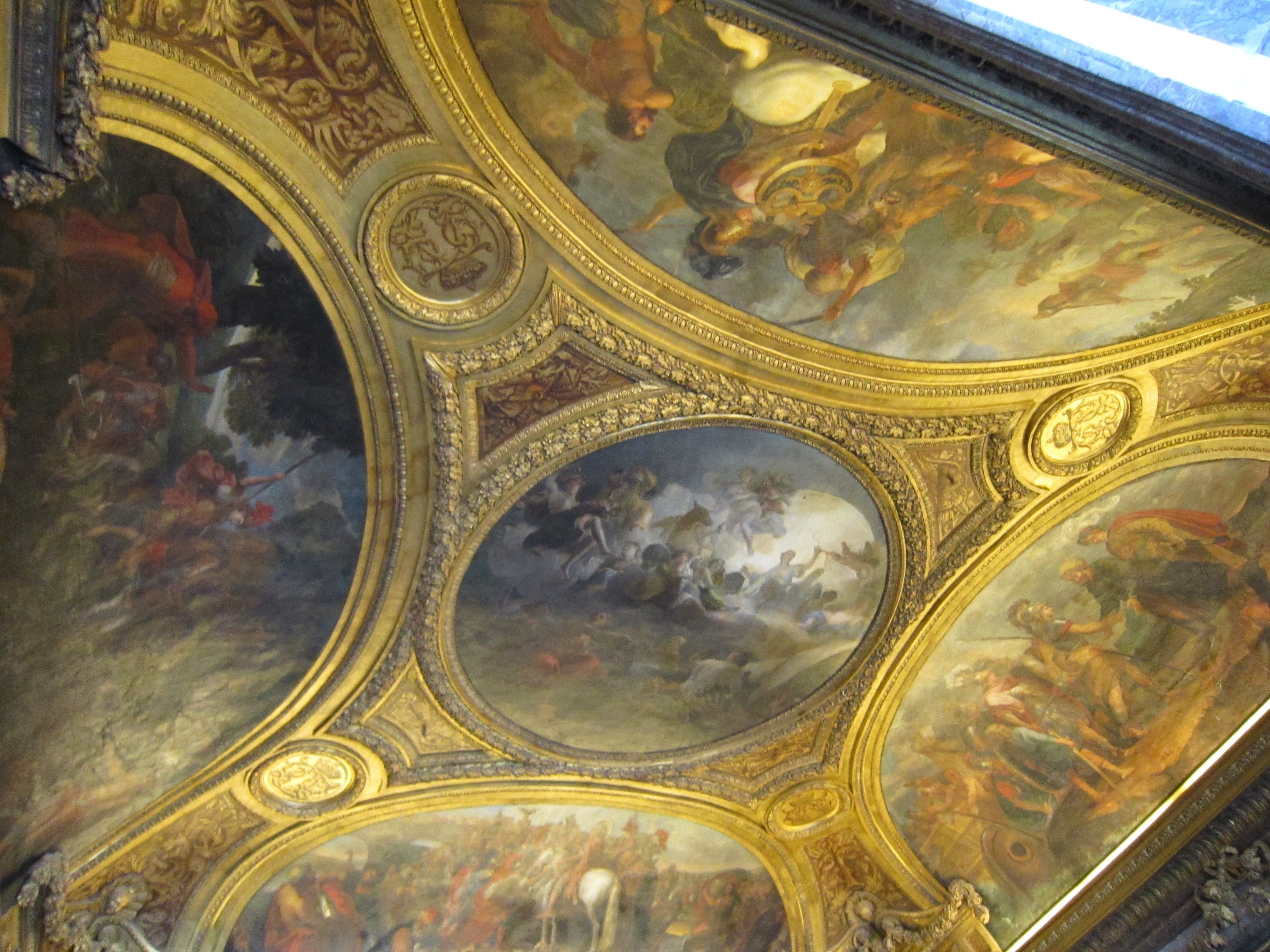 Smartphone Photography Challenge Ceiling Paintings In Versailles