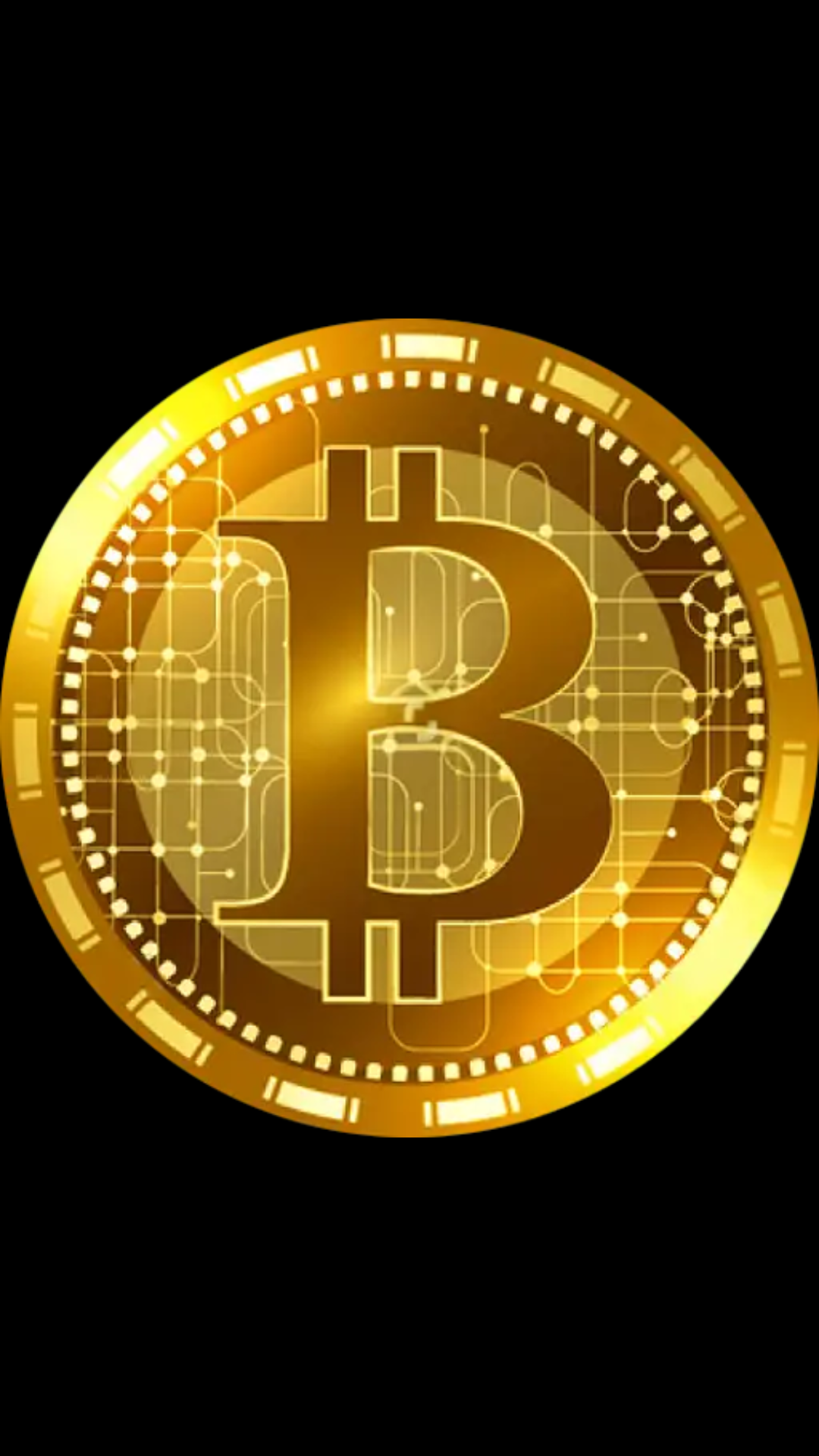 Изображение биткоина для печати