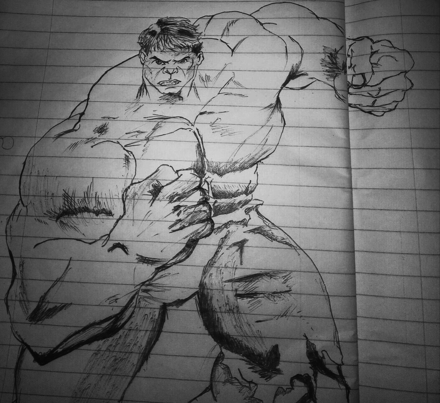Incredible Hulk steemit drawing.jpg