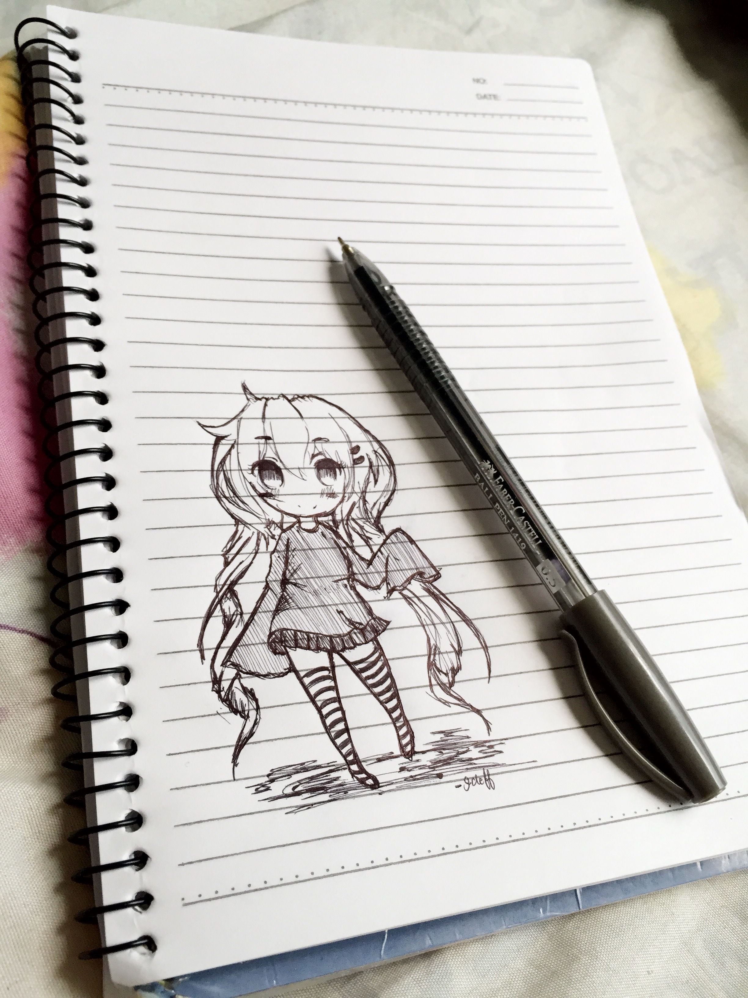 2 min anime pen sketch  rAnimeSketch