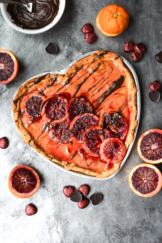 Easy Chocolate Drizzled Blood Orange Cream Tart..jpg