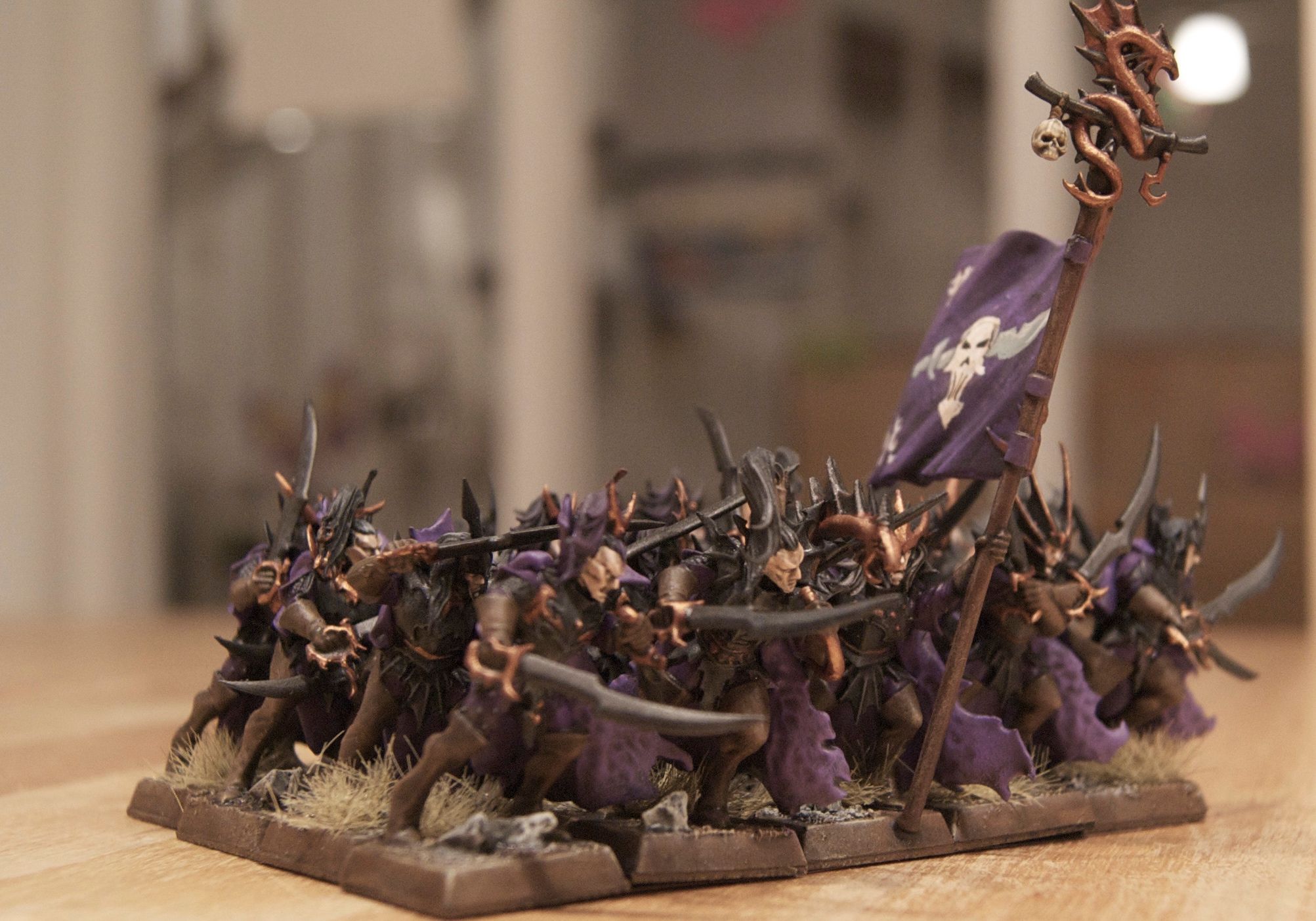 Painted Dark Elves / Warhammer 