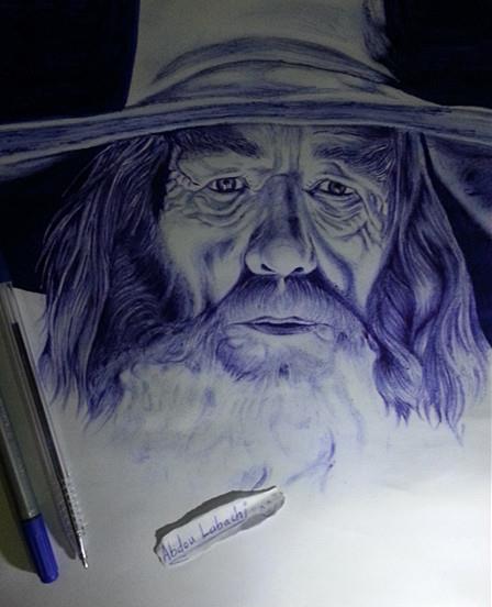 AVANZANDO  ADVANCING GANDALF gandalf gandalfthegrey draw pencildrawing  artwork art pencilart thehobbit lordoftherings picture  Instagram