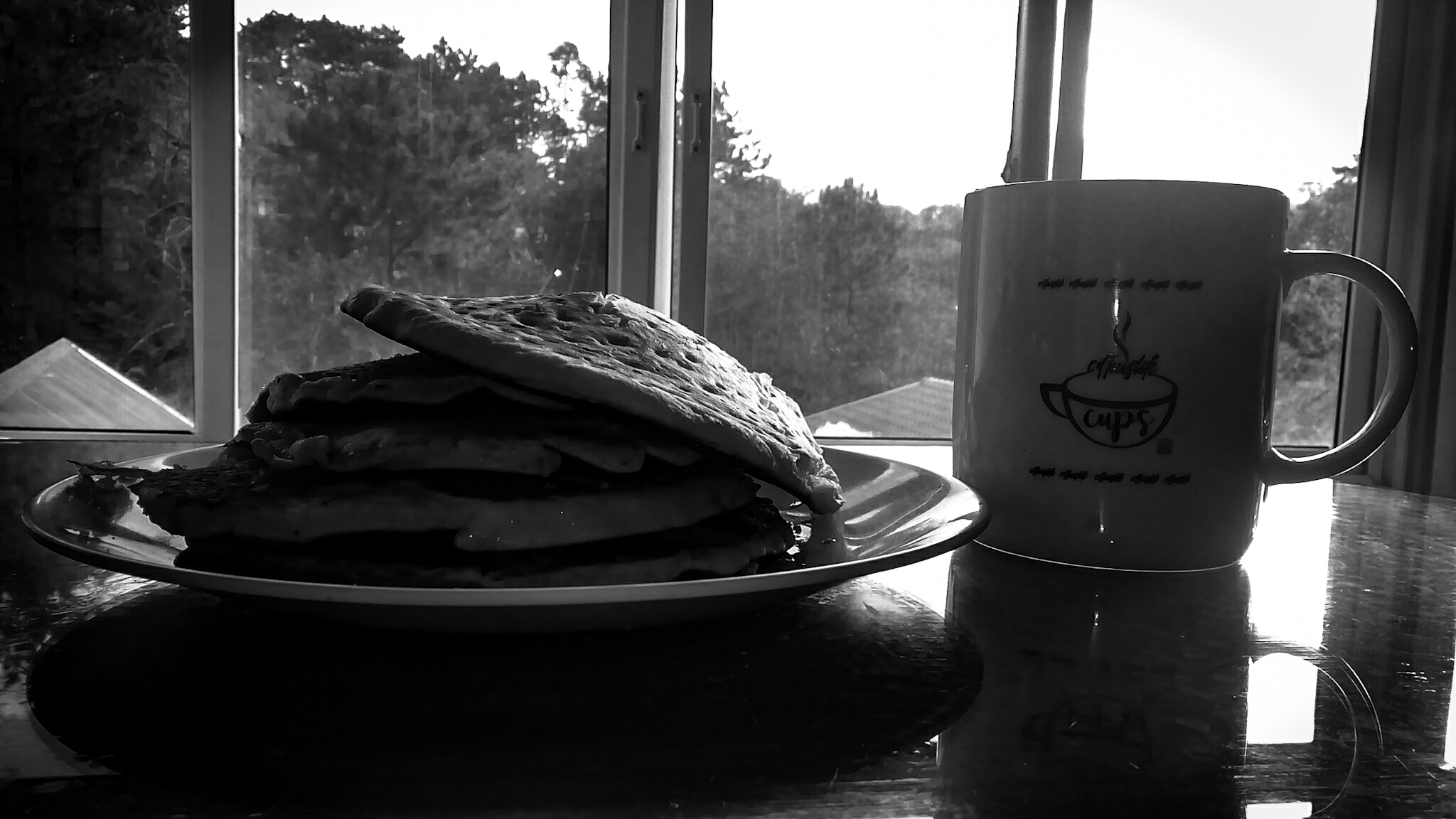Hot choco and hot pancake.jpg