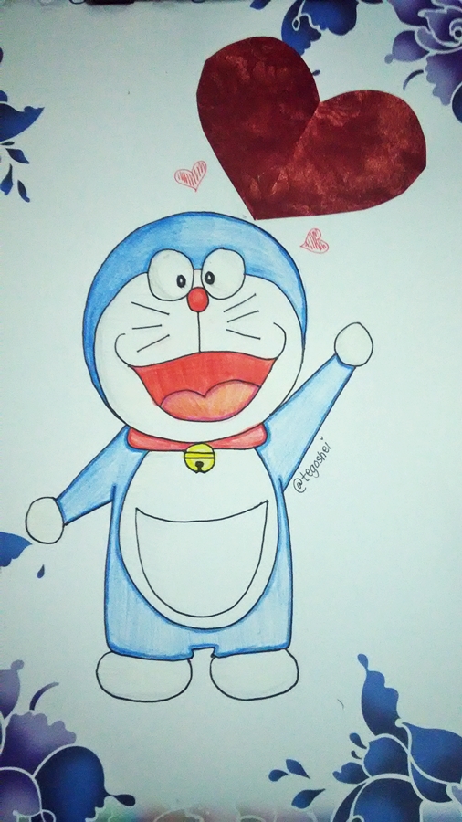 Let's Draw Doraemon!!! Easy Steps for Kids and Kids at Heart (Shei-sensei  Series #8: ARTS) — Steemit
