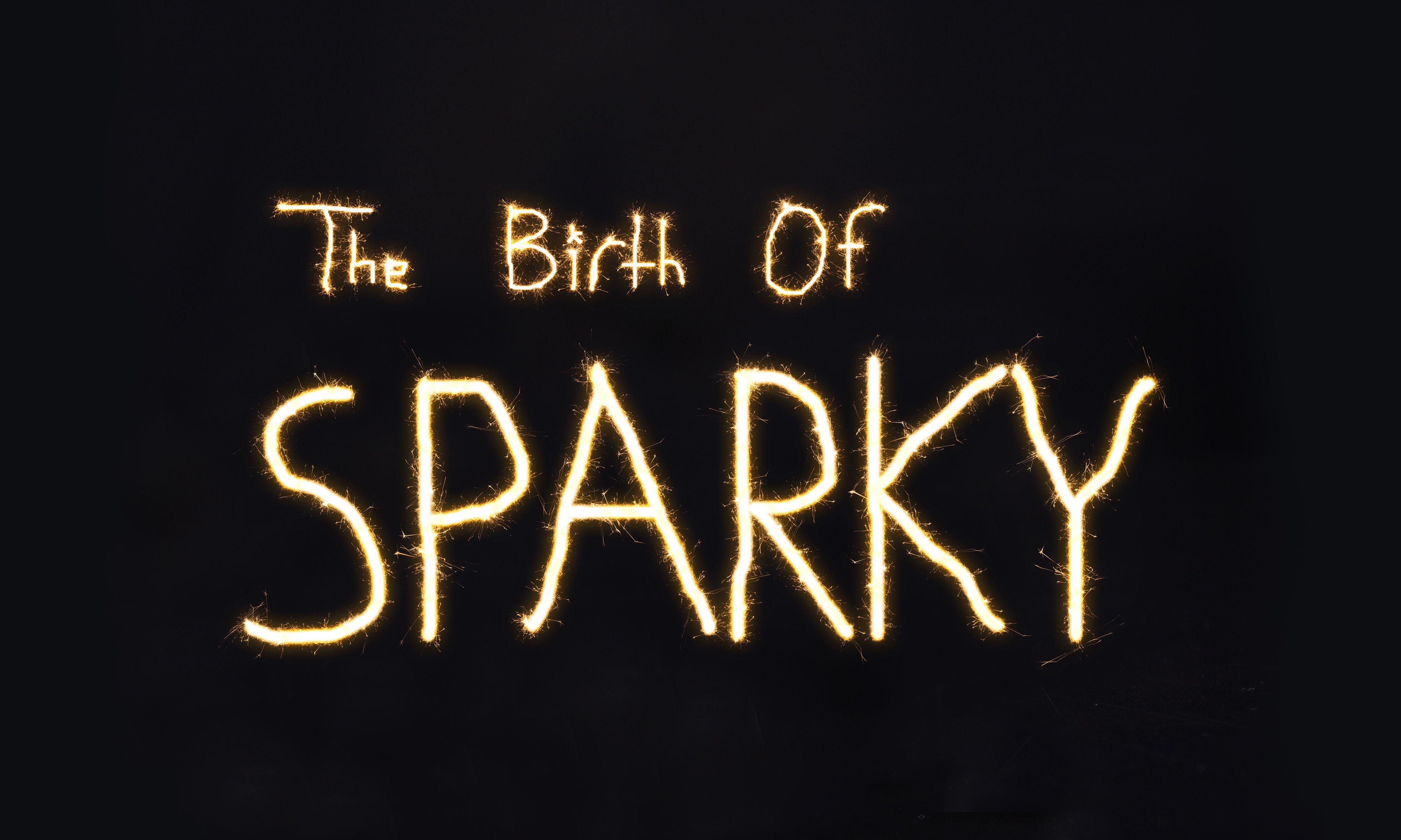 The Birth of Sparky steemit.jpg