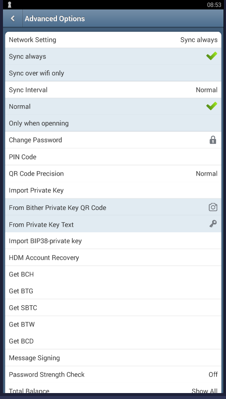 bitcoin gold import private key