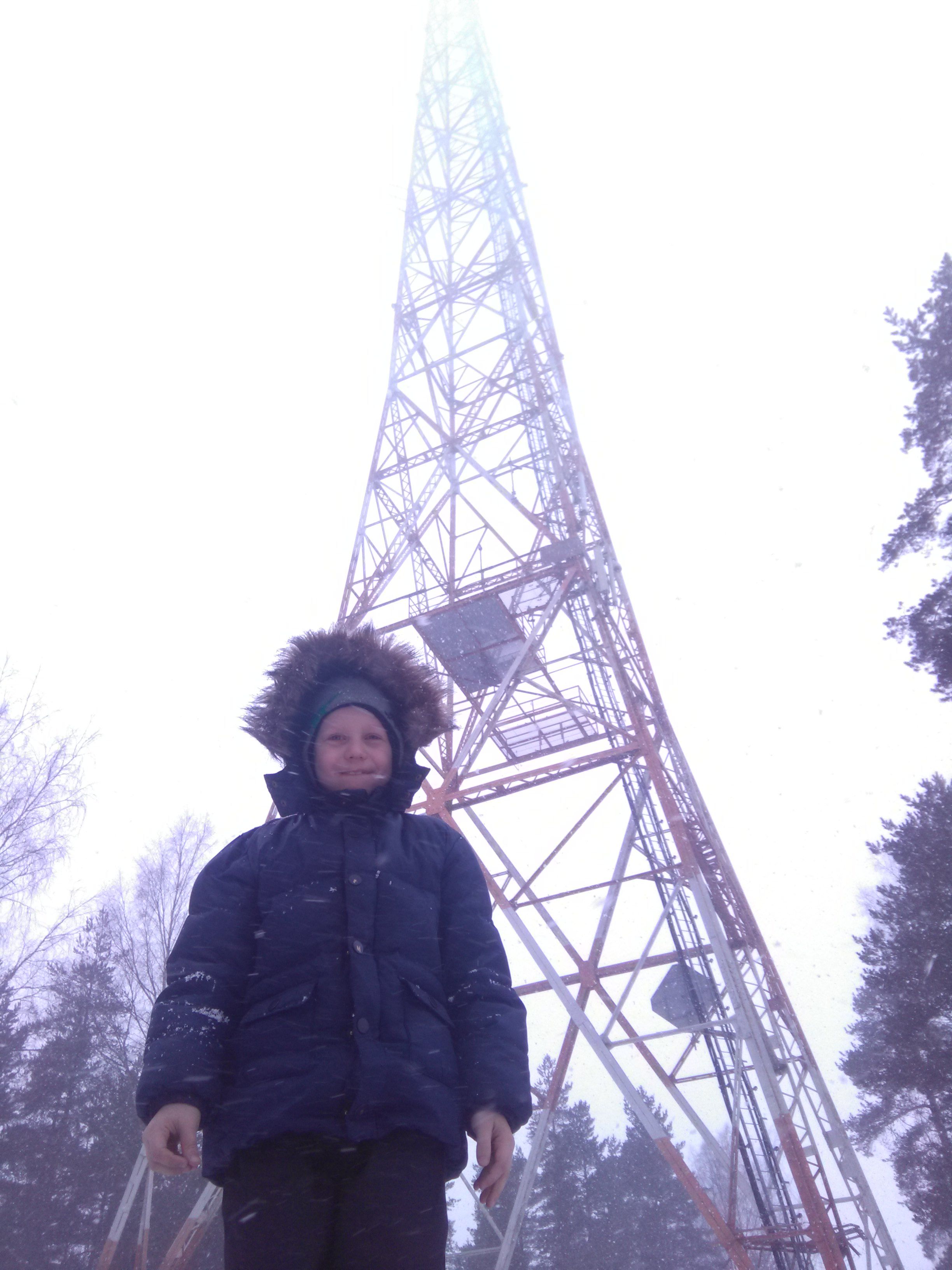 One photo every day: Miro and the long-wave transmitter.