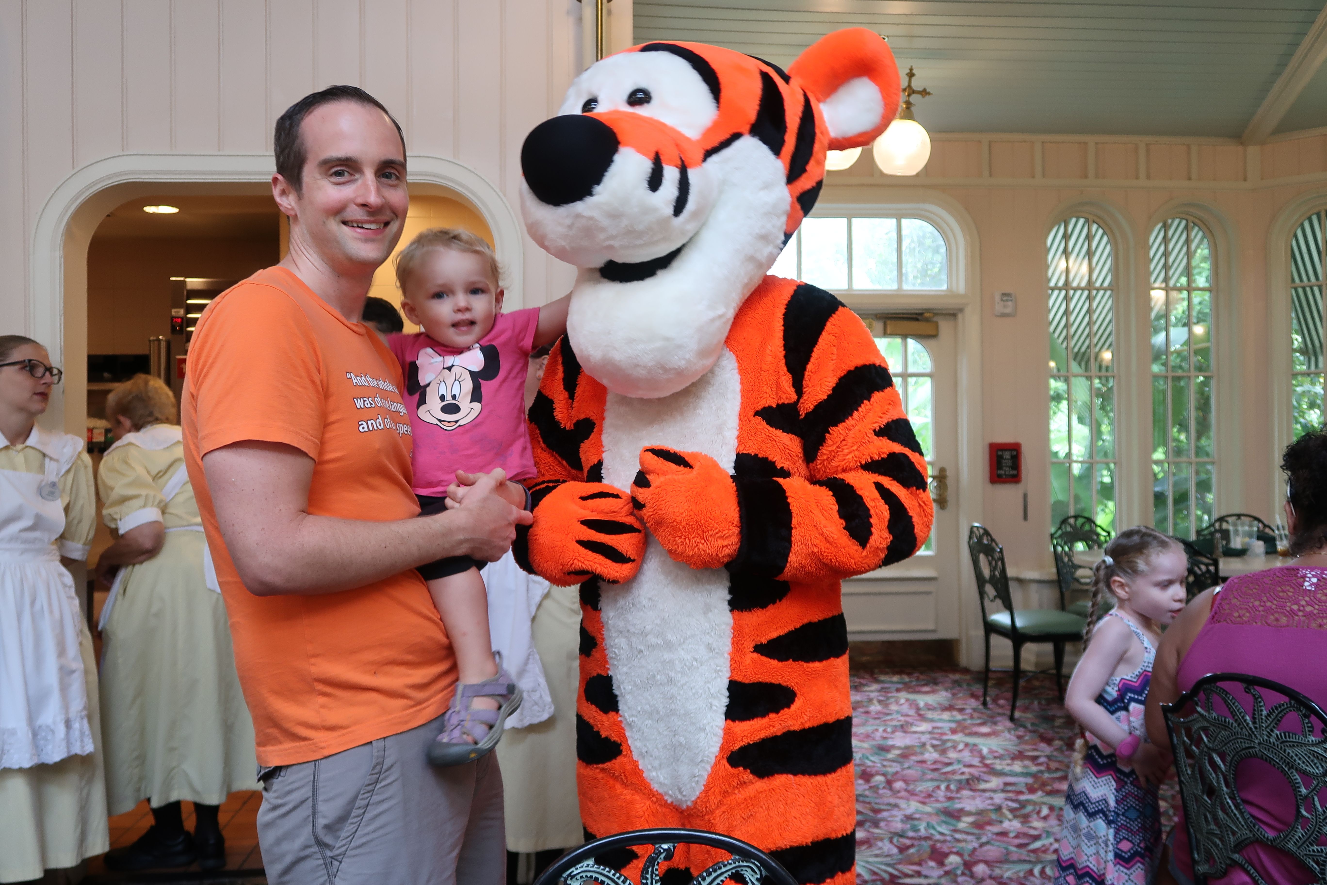 Jerry Banfield with Tigger Magic Kingdom theme park at Walt Disney World Resort September 2017.JPG