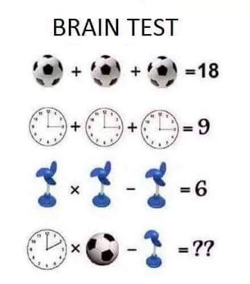 Brain Test Quiz