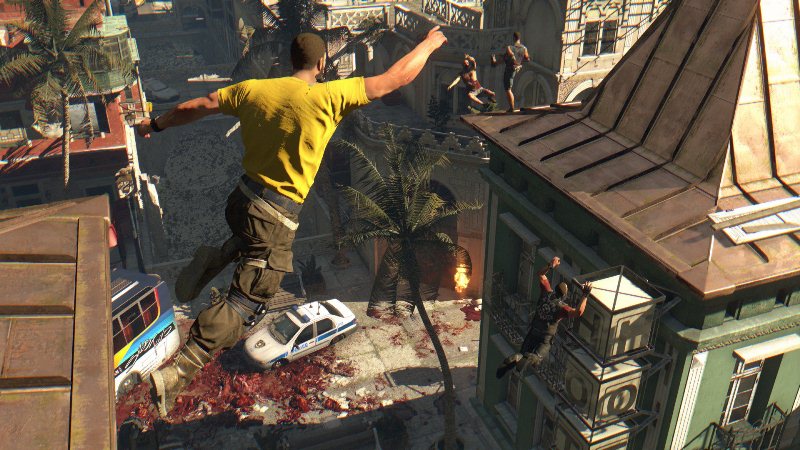zombie parkour runner game