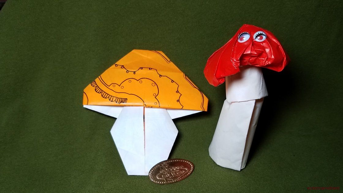 steemit-enternamehere-origami-journey-8-mushroom-detour-two-shrooms.jpg