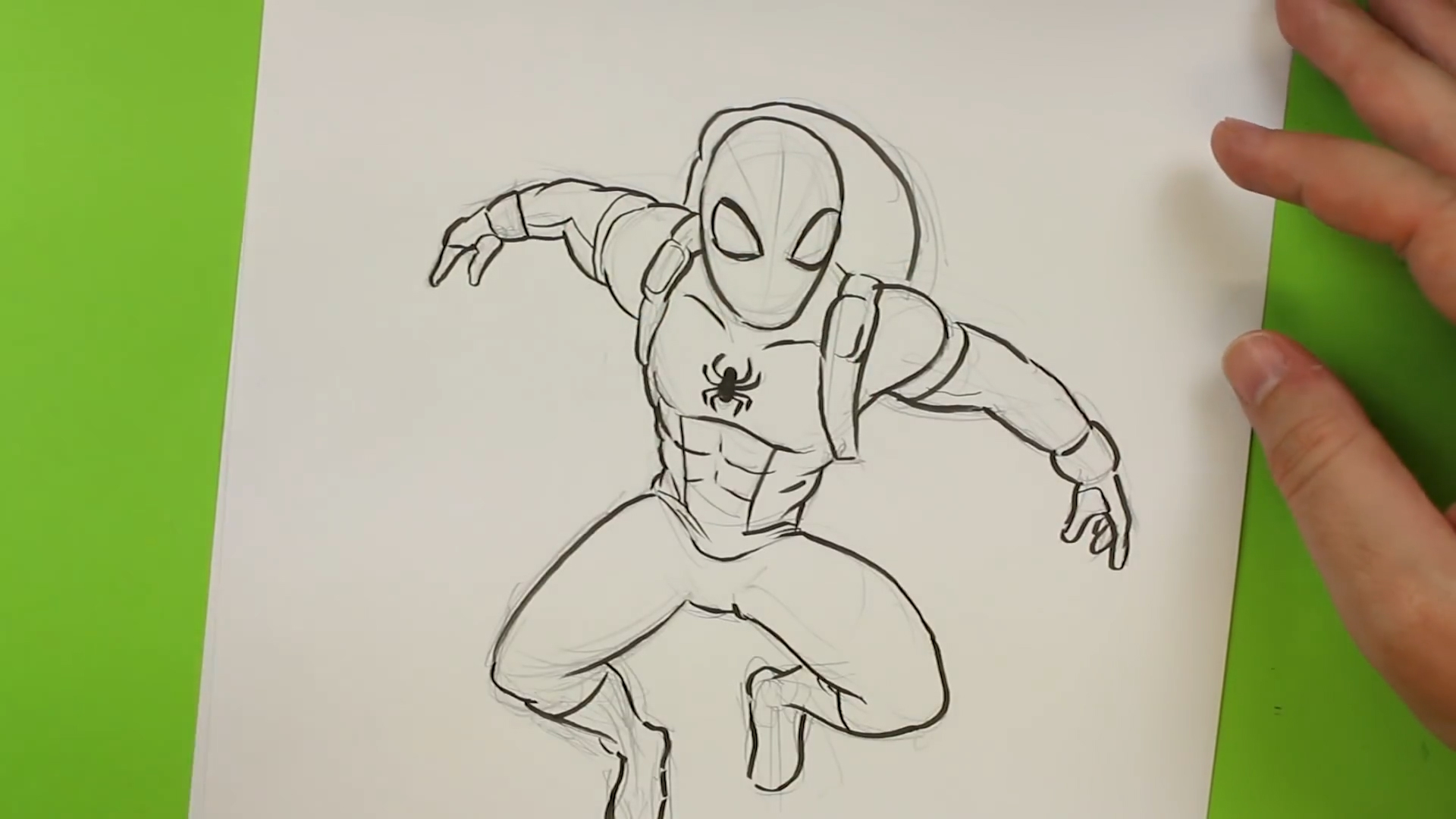 Spider-Man, Homemade suit, an art print by Johnny Lighthands - INPRNT