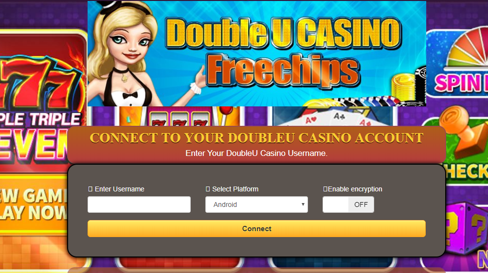 double u casino free chips