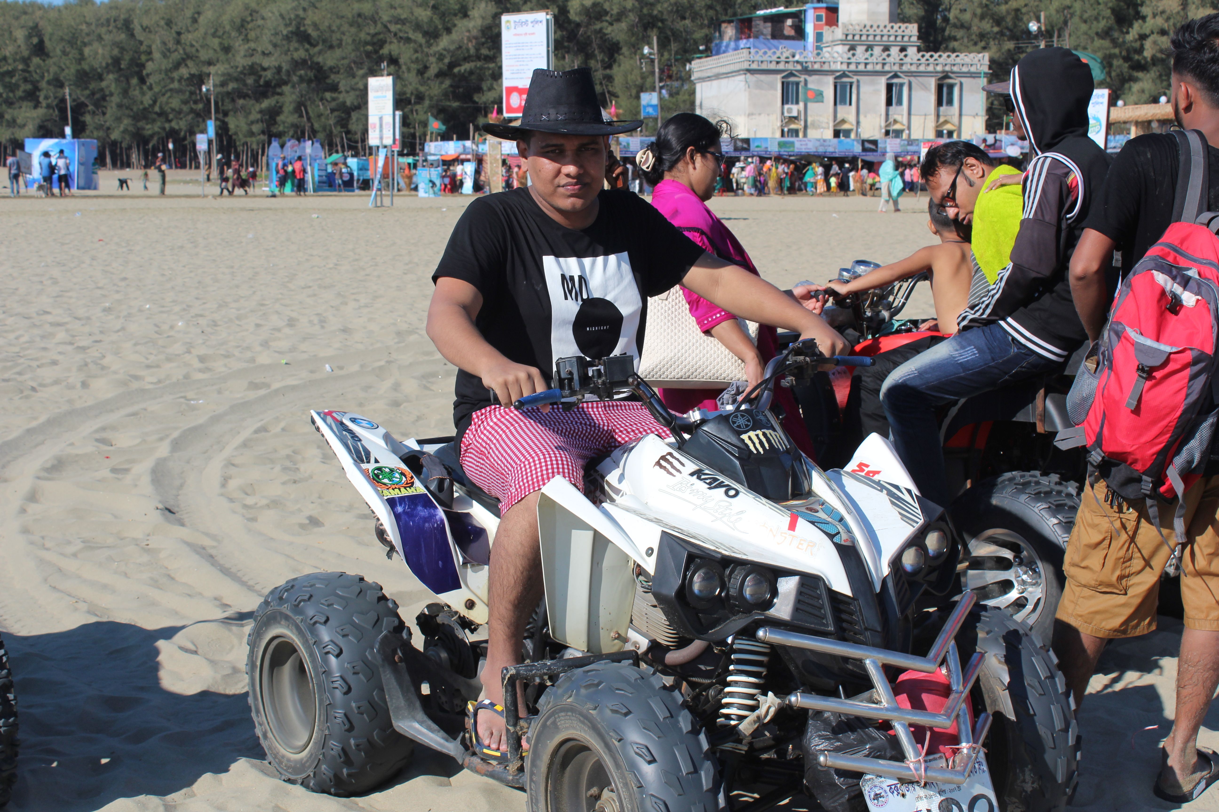 beach four wheel bike