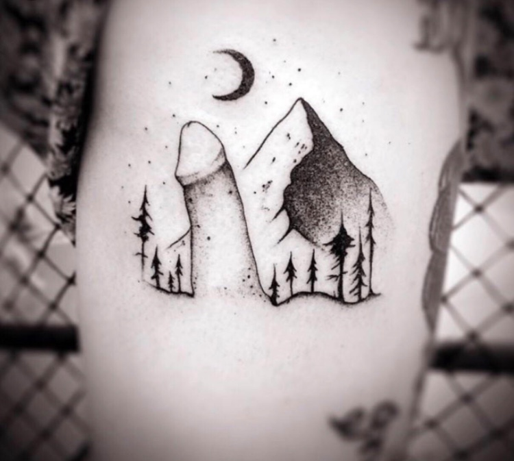 23 Remarkable Mountain Tattoos - Tattoo Insider