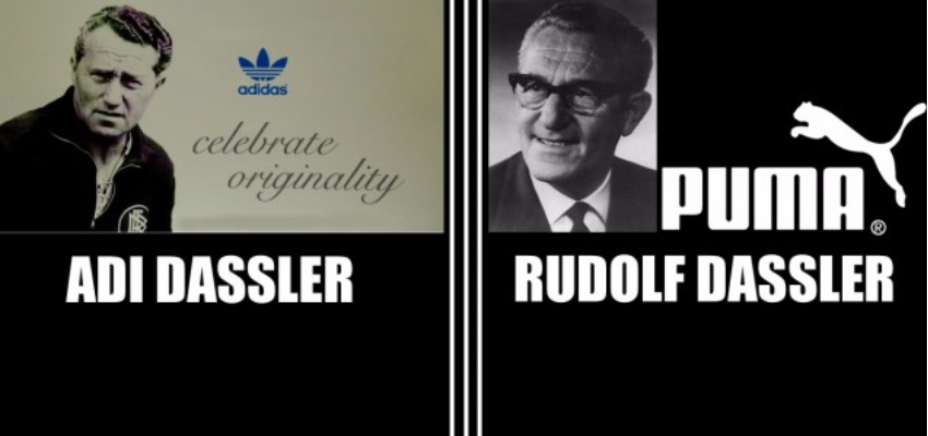 Dassler brothers rivalry 