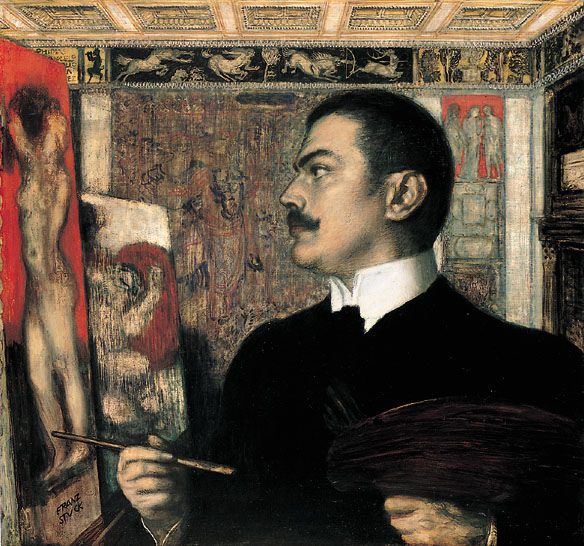 Franz von Stuck (1863-1928), Self-portrait.jpg