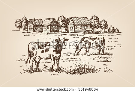 stock-vector-vector-image-of-village-and-landscape-farm-551946064.jpg