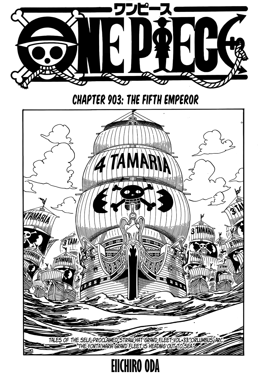 One Piece Chapter 903 The Fifth Emperor Steemit