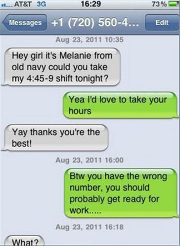 Top 28 Funny Responses To Wrong Number Texts — Steemit