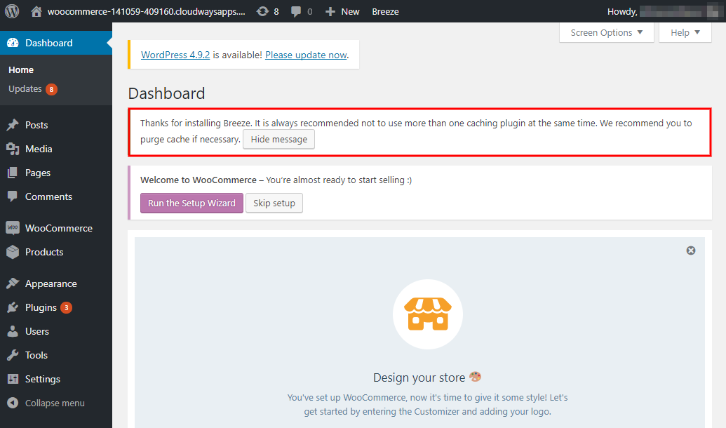 WordPress Default Dashboard.png