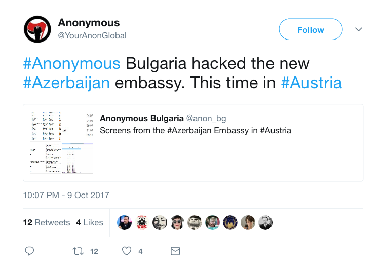 Anonymous on Twitter    Anonymous Bulgaria hacked the new  Azerbaijan embassy. This time in  Austria https   t.co Yj4x1QN429 (1).png