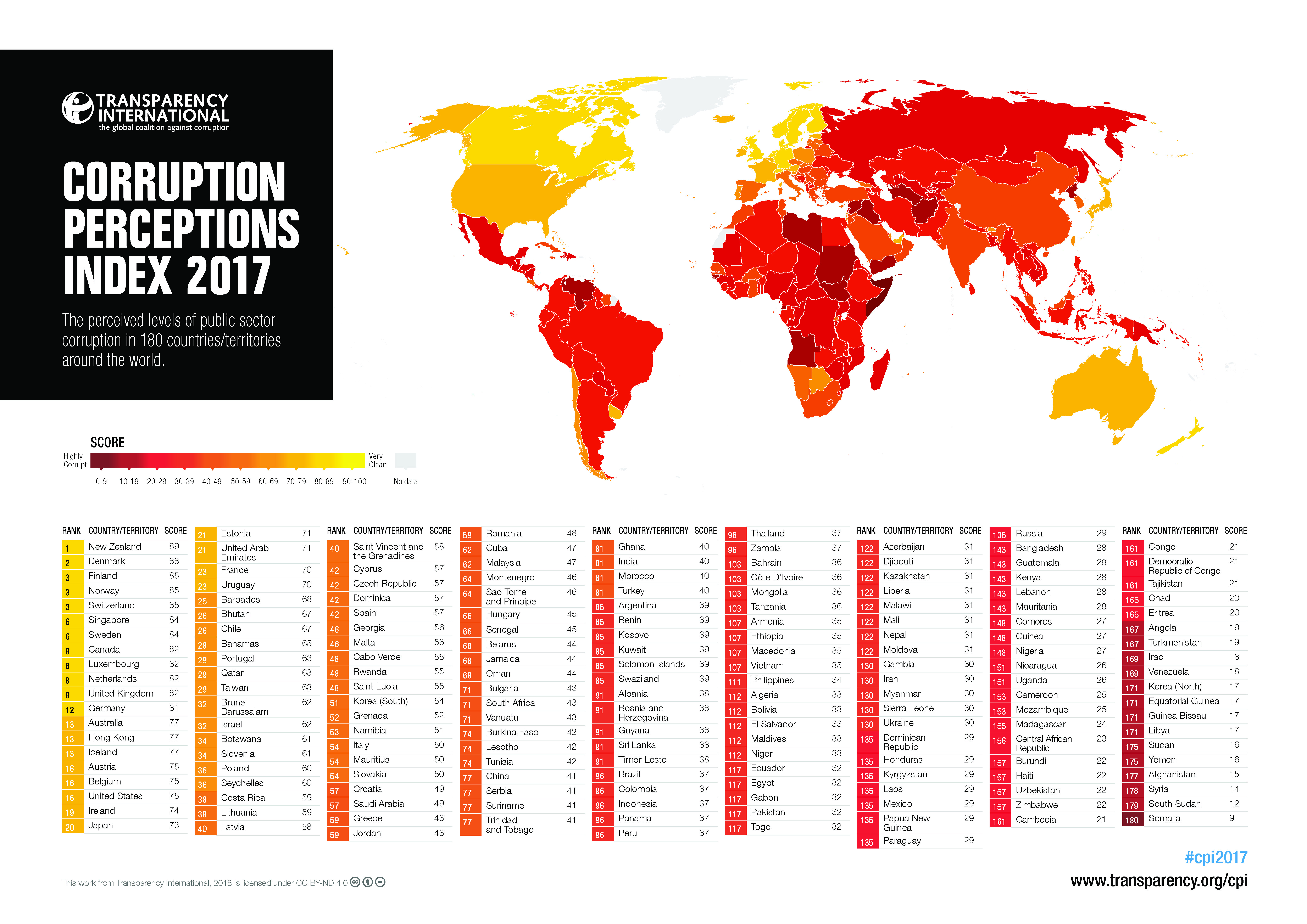 CPI 2017 global map and country results.jpg