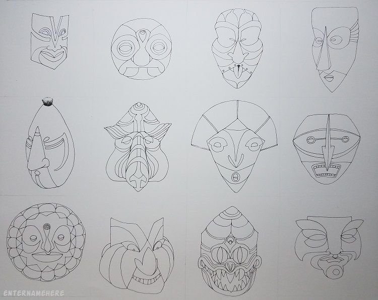 enternamehere-alphabetartchallenge-day13-masks-2.jpg