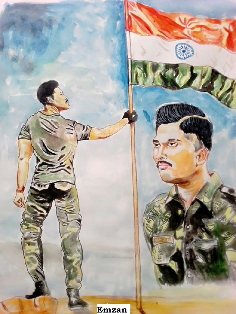 15 Indian Army Paintings By Kids Will Motivate You To Join Indian Army